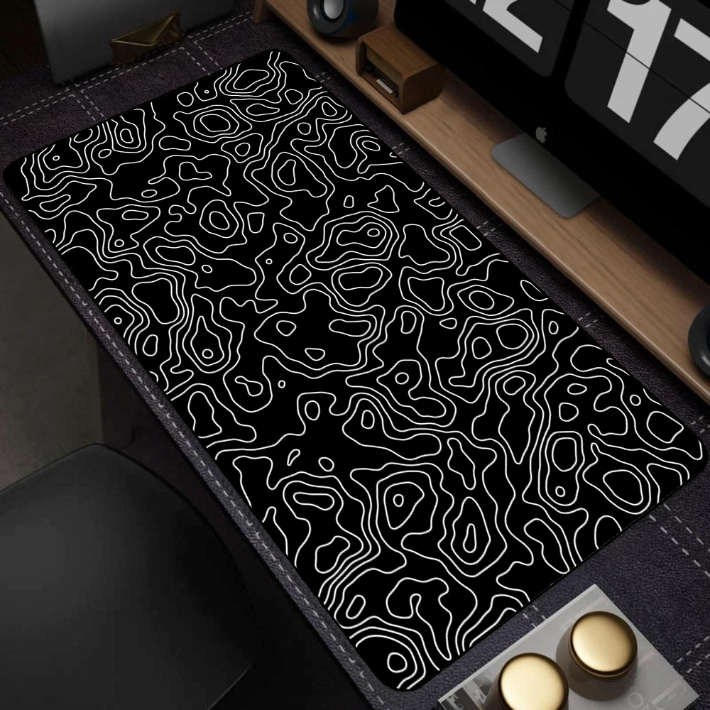 Large Black and White Art Mous - Gaming Keyboard Hand incelemesi ve fiyatı