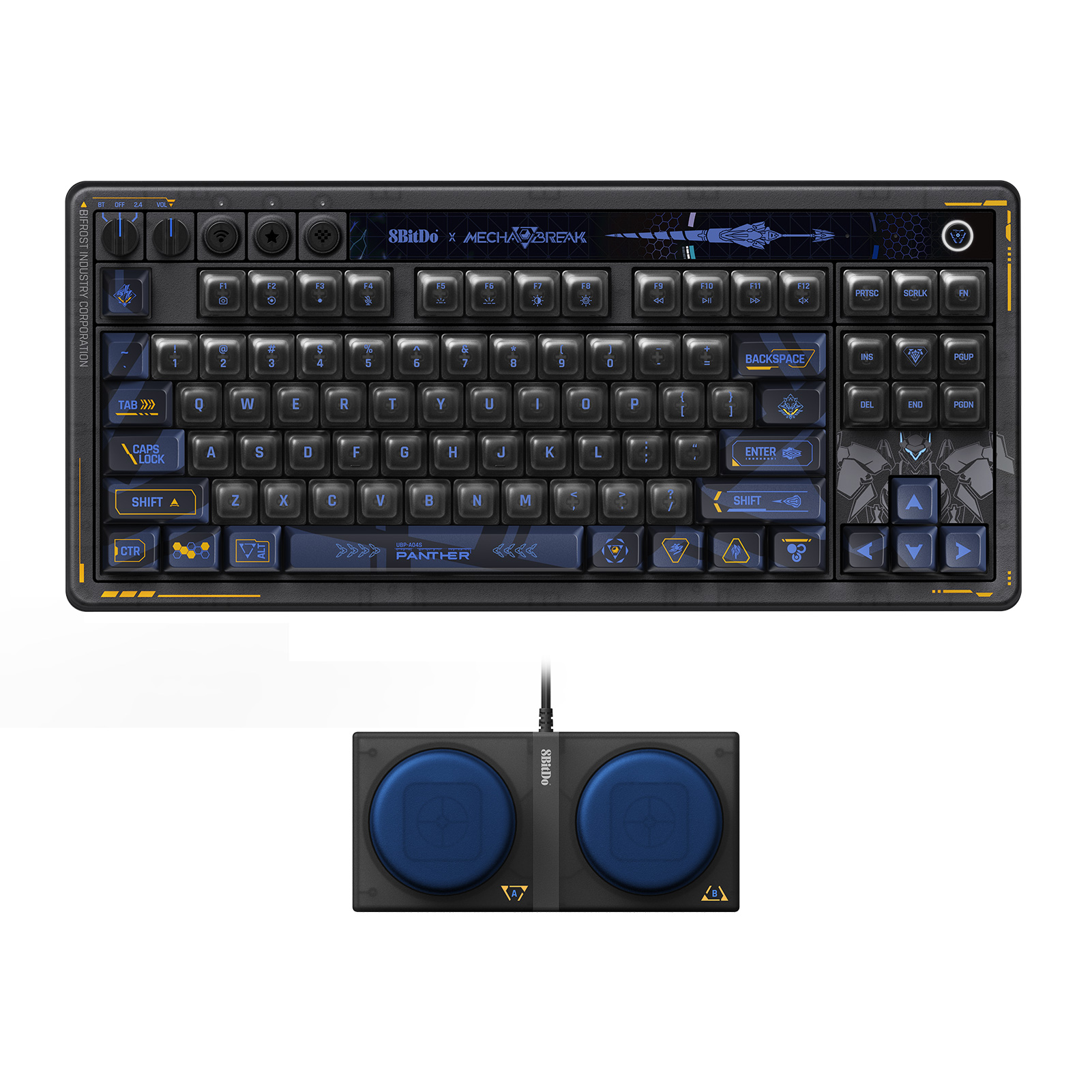8BitDo Retro 87 Mechanical Key - Gaming Keyboard Type C incelemesi ve fiyatı