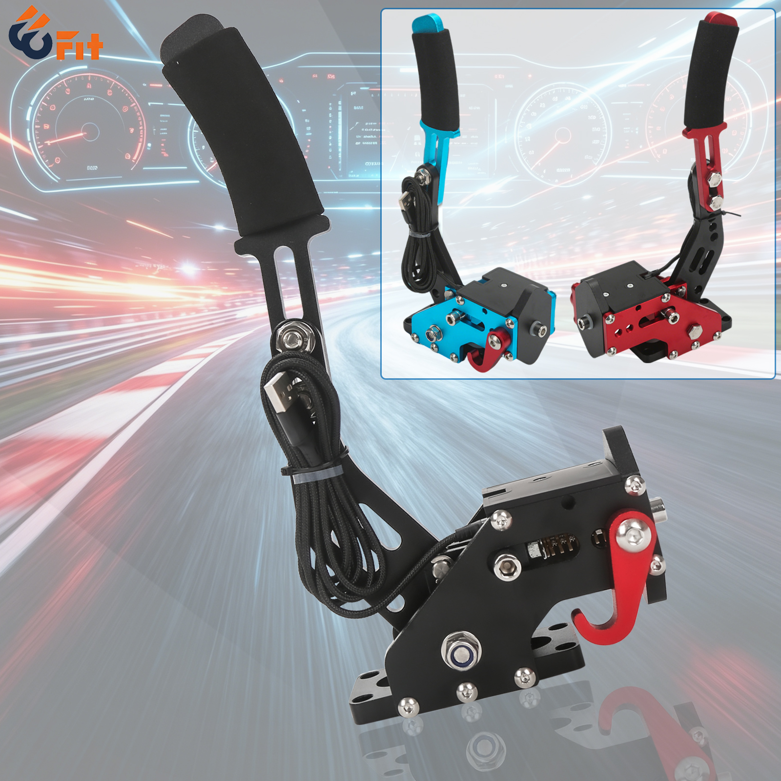 USB Handbrake Kit  with Clamp  - Gaming Keyboard Hall Effect incelemesi ve fiyatı