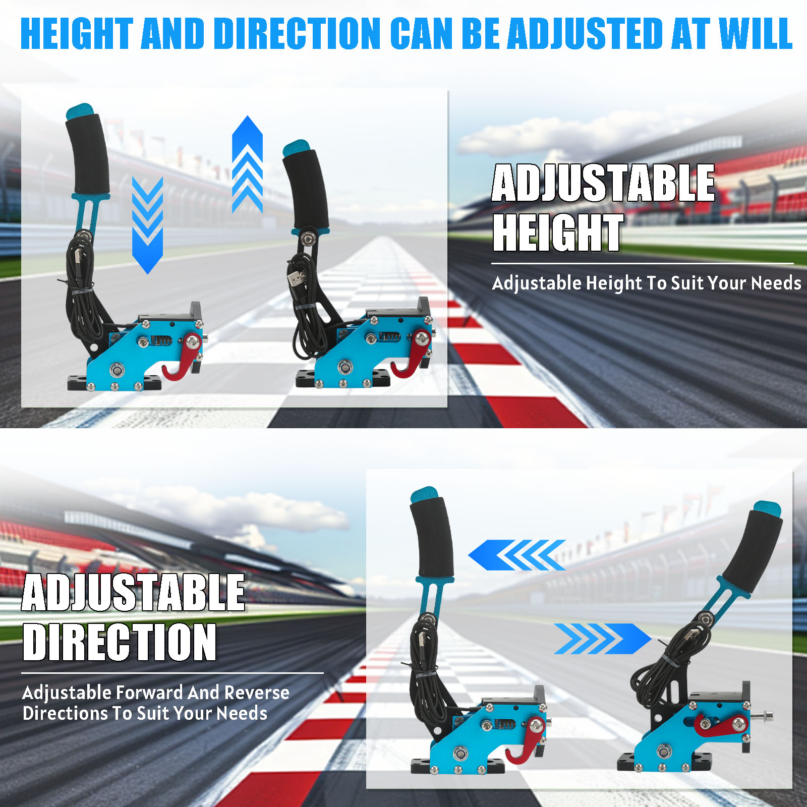 USB Handbrake Kit  with Clamp  - Gaming Keyboard Hall Effect incelemesi ve fiyatı