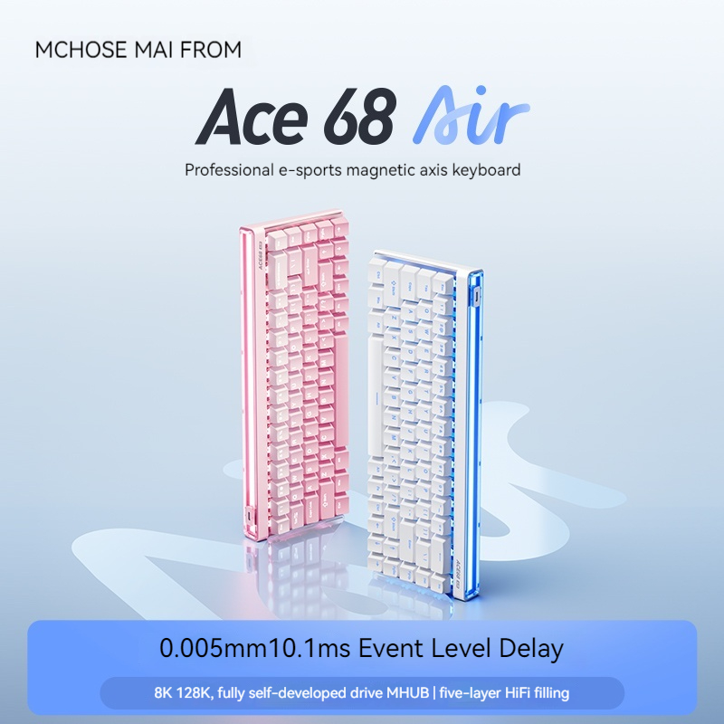 Mchose Ace68 Air Magnetic Axis - Gaming Keyboard Esports incelemesi ve fiyatı