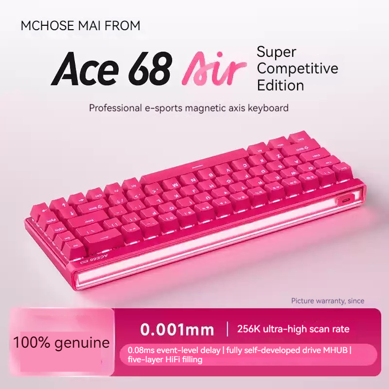 Mchose Ace68 Air Magnetic Axis - Gaming Keyboard Esports incelemesi ve fiyatı
