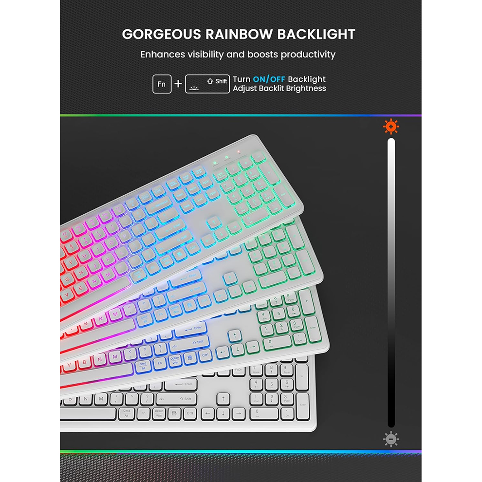 Backlit Wireless Keyboard and  - Gaming Keyboard Ergonomics incelemesi ve fiyatı