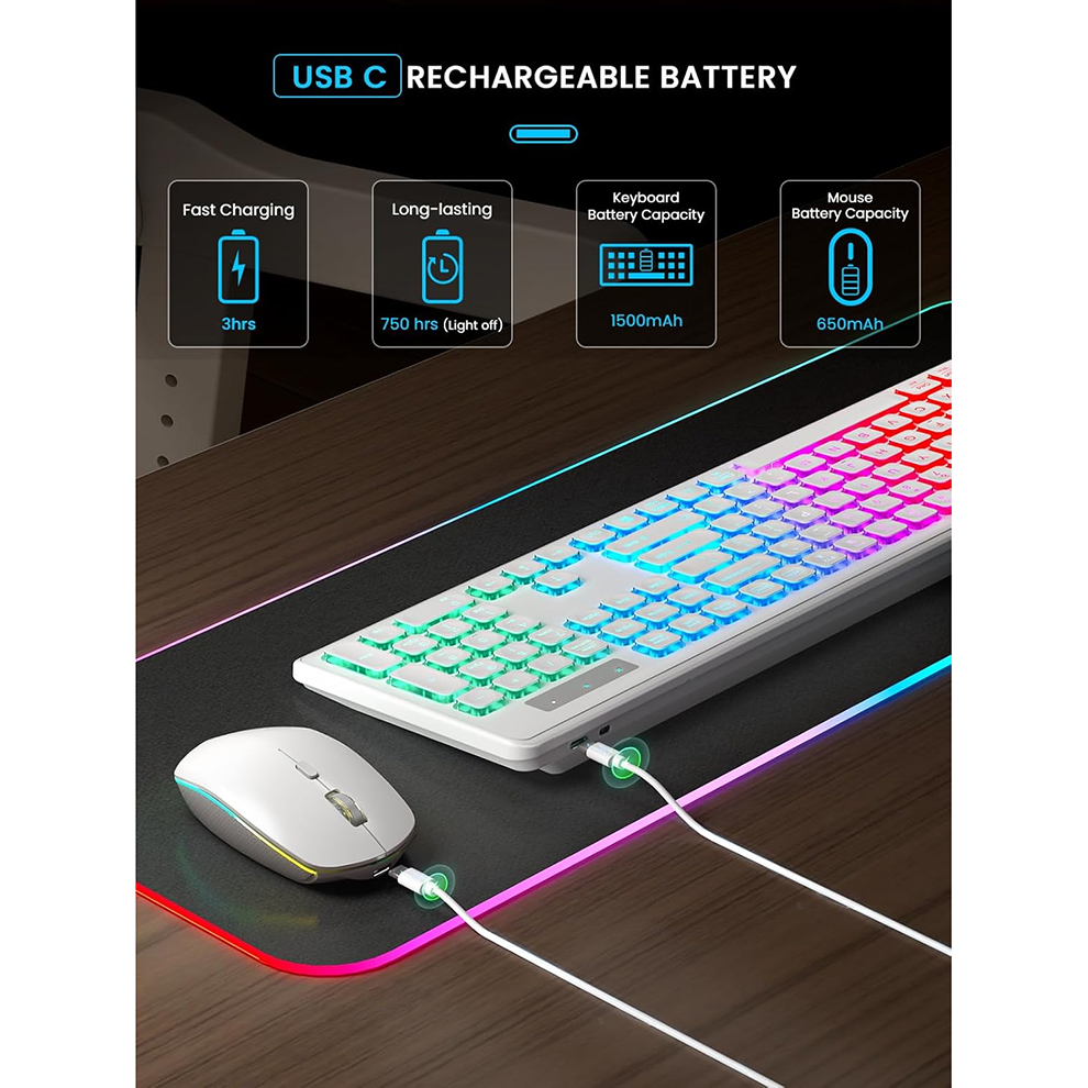Backlit Wireless Keyboard and  - Gaming Keyboard Ergonomics incelemesi ve fiyatı