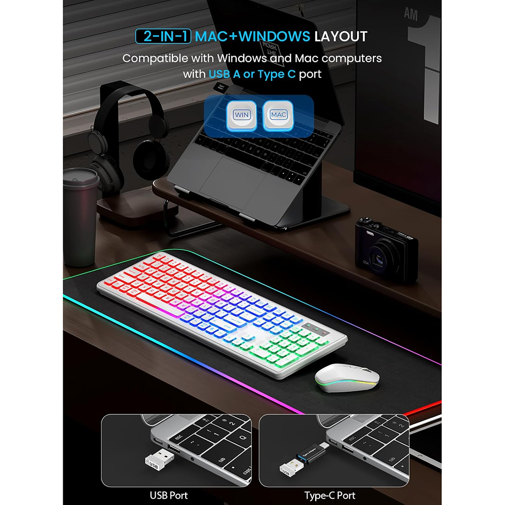 Backlit Wireless Keyboard and  - Gaming Keyboard Ergonomics incelemesi ve fiyatı