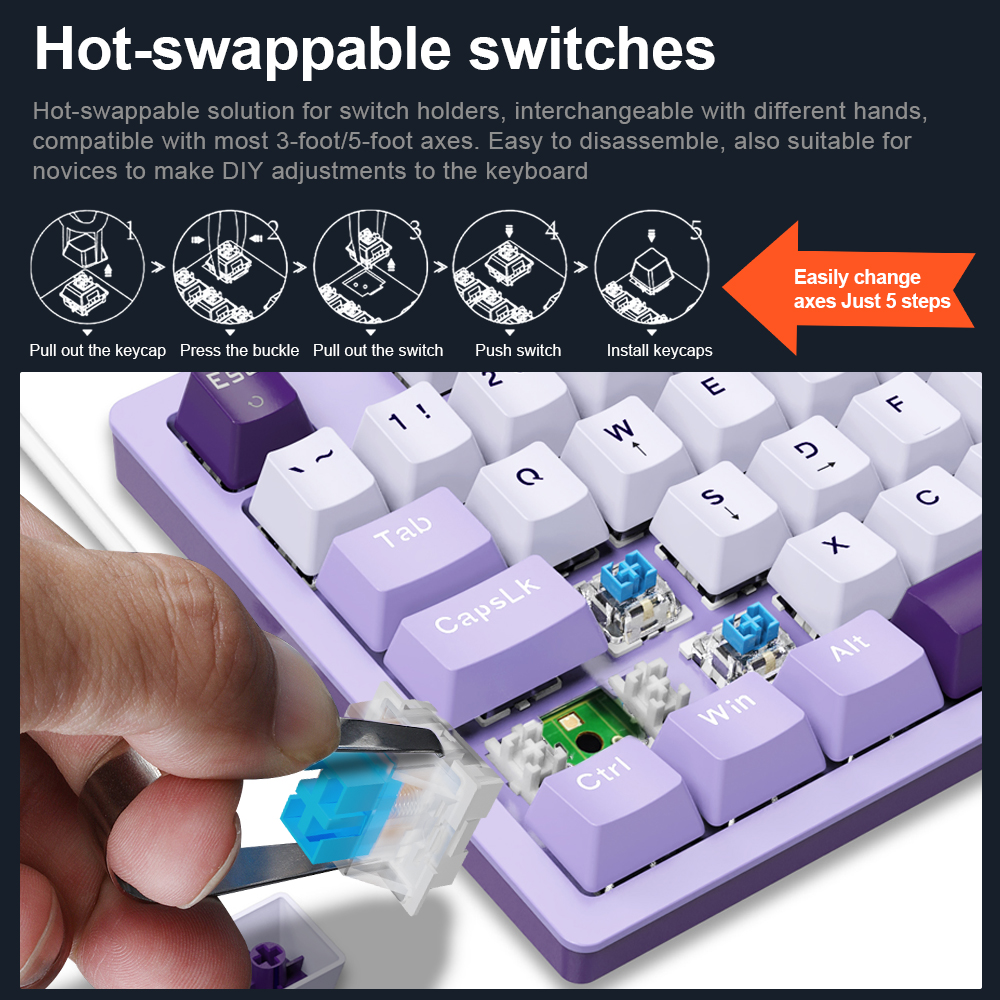 E-YOOSO Z94 USB Mechanical Gam - Gaming Keyboard E Yooso incelemesi ve fiyatı